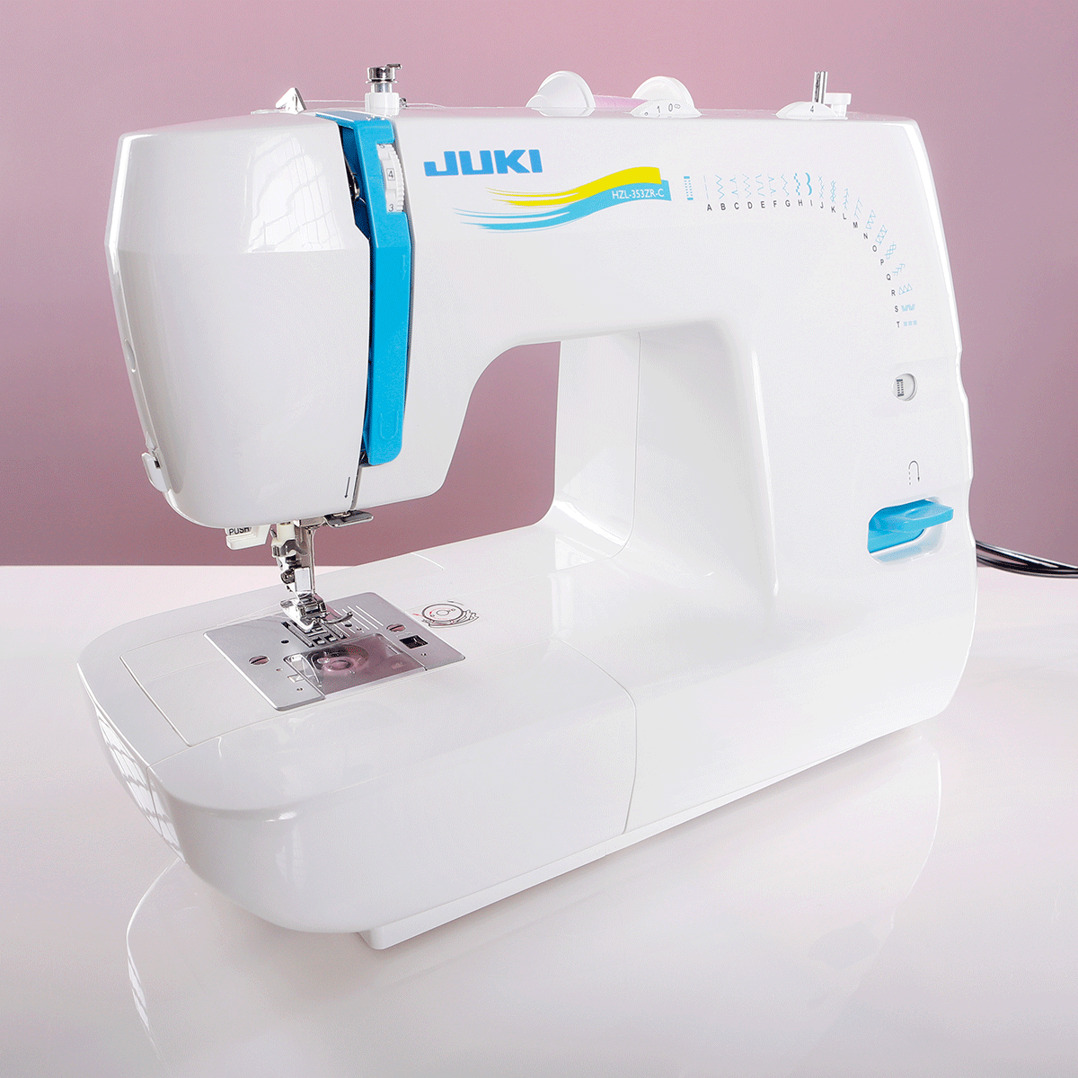 HZL-353ZR-C Compact Size Sewing Machine with 21 Stitch Patterns