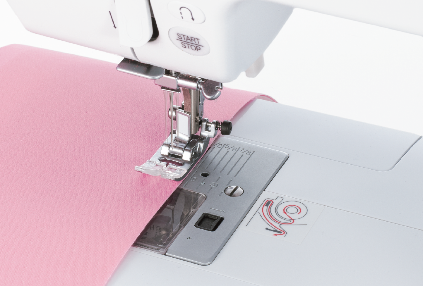 HZL-70HW-A Compact Size Computer Controlled Sewing Machine with 80 Stitch Patterns