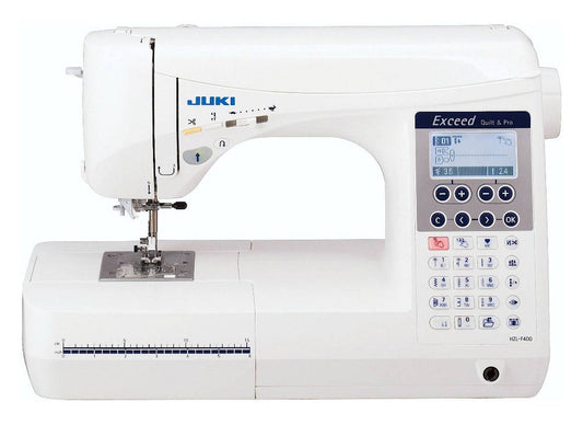HZL-F400 Exceed Series Sewing Machine with 157 Stitch Patterns and 3 Fonts