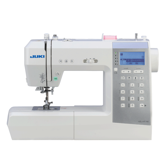 HZL-HT740 Compact Size Computer Controlled Sewing Machine with 116 Stitch Patterns and 2 Fonts